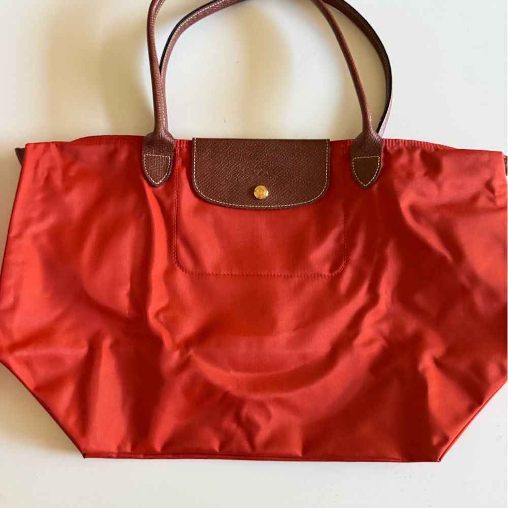Longchamp Le Pliage Original tote bag orange